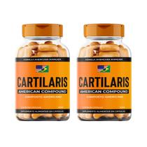 Cartilaris - Suplemento Alimentar Natural - Kit com 2 Frascos de 60 Cápsulas