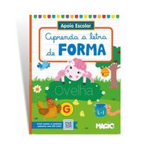 Cartilha - Apoio Escolar - Aprenda Letra de Forma - Magic