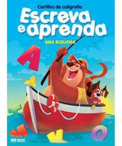Cartilha de caligrafia - escreva e aprenda - RIDEEL
