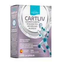 Cartliv Colageno não Hidrolisado Tipo II Equaliv com 60 Caps