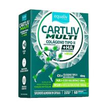 Cartliv Multi - 60 Cáps - Equaliv - Auxilio e Manutenção das Articulações