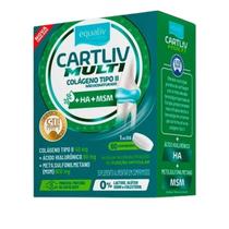 Cartliv Multi Colágeno Tipo 2 + Ha 60 Comp - Equaliv