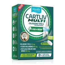 Cartliv Multi Colágeno Tipo II - 30 Comprimidos - Equaliv Cartliv Multi Colágeno Tipo II - 30 Comprimidos - Equaliv