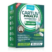 Cartliv Multi Colageno Tipo II+Ha+Msm 60cp Rev - Equaliv