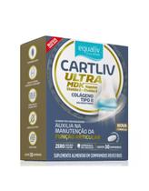 Cartliv Ultra Mdk Colágeno Tipo 2 Caixa com 30 Comprimidos Equaliv