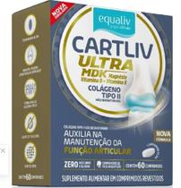 CartLiv Ultra MDK Colageno Tipo 2 com 60 capsulas-Equaliv