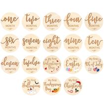Cartões Baby Monthly Milestone Capoda My First Holiday 18 unidades Cartões Baby Monthly Milestone Capoda My First Holiday 18 unidades