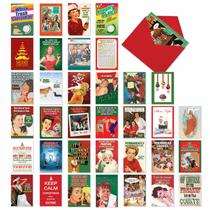 Cartões comemorativos NobleWorks Humor Holiday Merry Christmas x36 Cartões comemorativos NobleWorks Humor Holiday Merry Christmas x36