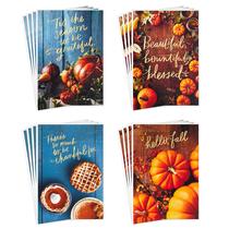 Cartões de Ação de Graças Hallmark Hello Fall 16 Cartões com envelopes Cartões de Ação de Graças Hallmark Hello Fall 16 Cartões com envelopes
