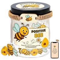 Cartões de afirmação Jar Positive Pickle para mulheres e adolescentes