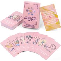 Cartões de afirmação UhillMinerva Positive para meninas adolescentes de 10 a 16 anos Cartões de afirmação UhillMinerva Positive para meninas adolescentes de 10 a 16 anos