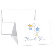 Cartões de agradecimento S Superfine Printing Baby Shower, pacote com 25