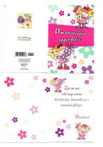 Cartões de Aniversário Cristina Elegância e Qualidade Premium 10,5 cm x 15,5cm