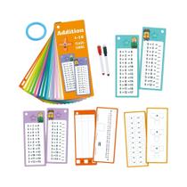 Cartões De Aprendizagem De Matemática Para Crianças, Conjunto De 15 Peças, Adição, Subtração,