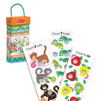 Cartões de aprendizagem Melissa e Doug Poke-A-Dot Jumbo Number Cartões de aprendizagem Melissa e Doug Poke-A-Dot Jumbo Number