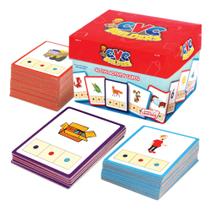 Cartões de atividades Junior Learning CVC Word Builders 48 Cards Cartões de atividades Junior Learning CVC Word Builders 48 Cards