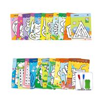 Cartões De Atividades Labirinto Apagáveis Para Crianças, Conjunto De 10 a 20 Peças Com 2 Canetas,