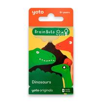 Cartões de audiolivro Yoto BrainBots: Dinosaurs for Yoto Player