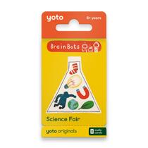 Cartões de audiolivro Yoto BrainBots Science Fair 8 Kids 6+ Years Cartões de audiolivro Yoto BrainBots Science Fair 8 Kids 6+ Years