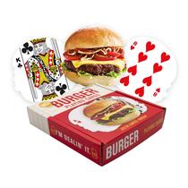 Cartões de baralho Gamago Hamburger Shaped Deck Multicolor