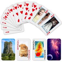 Cartões de baralho personalizados HUYUCC Personalized Photo 6 Photos