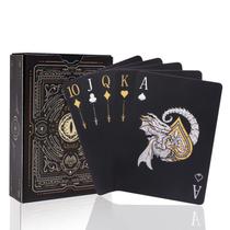 Cartões de baralho WJPC Easy Shuffling Waterproof Plastic Dragon
