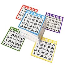 Cartões de Bingo em Papel SEETOOOGAMES 1000 Folhas 10 cm 10 cm Cartões de Bingo em Papel SEETOOOGAMES 1000 Folhas 10 cm 10 cm