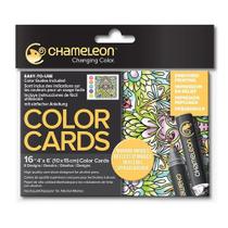 Cartões de Colorir Chameleon 10 x15 cm com 16 Folhas Imagens Espelhadas CCO106