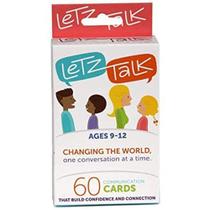 Cartões de conversação Letz Talk Kids Age 9-12: jogo de confiança