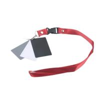 Cartões de Equilíbrio Digitais (3 em 1) - Branco, Preto e Cinza - com Alça de Pescoço