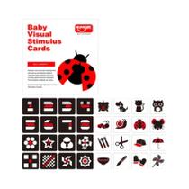 Cartões De Estimulação Visual Montessori Preto E Branco Para Bebês, Brinquedos De Aprendizagem De