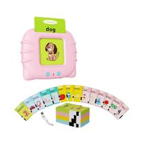 Cartões De Flash Interativos 2 Em 1 Para Crianças E Tablet LCD Para Escrita, Brinquedo De