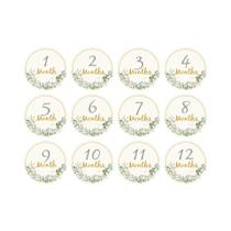 Cartões De Fotografia De Marcos Do Bebê 1-12 Meses Acessórios De Aniversário Decoração De Festa