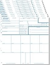 Cartões de impressão digital LegalBridge FD-258 Tinta Reutilizável x25 Cartões de impressão digital LegalBridge FD-258 Tinta Reutilizável x25