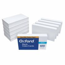 Cartões de índice Oxford 30 (1000 PK) 3x5cm brancos 1000 cartões Cartões de índice Oxford 30 (1000 PK) 3x5cm brancos 1000 cartões