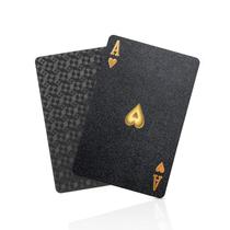 Cartões de jogo BIERDORF Diamond Waterproof Black Poker HD