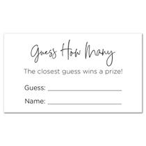 Cartões de jogo InvitationHouse Guess How Many - 48 cartas Cartões de jogo InvitationHouse Guess How Many - 48 cartas