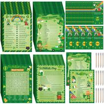 Cartões de jogos do Dia de São Patrício Chinco 127 unidades para adultos e crianças Cartões de jogos do Dia de São Patrício Chinco 127 unidades para adultos e crianças
