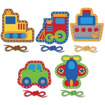 Cartões de laço Stephen Joseph Transportation 3+ Years Cartões de laço Stephen Joseph Transportation 3+ Years