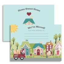 Cartões de mudança de endereço AmandaCreation 20 13x18cm com envelopes