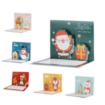 Cartões de Natal Foldin'Fun Pop Up 3D Christmas Greeting x6