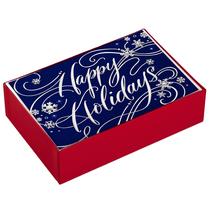 Cartões de Natal Hallmark Happy Holidays com envelopes x40
