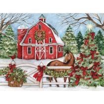 Cartões de Natal LANG Heartland Holiday com envelopes (18 quilates)