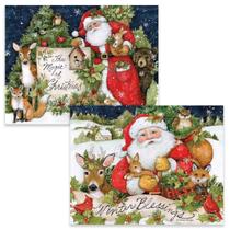 Cartões de Natal Lang Magic of Christmas 2 Designs - 18 no total Cartões de Natal Lang Magic of Christmas 2 Designs - 18 no total