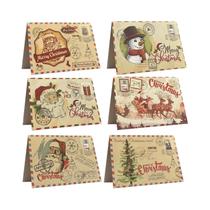 Cartões De Natal Vintage Com Envelopes, 12 Peças, Cartões De Férias De Natal Cartões De Natal Vintage Com Envelopes, 12 Peças, Cartões De Férias De Natal