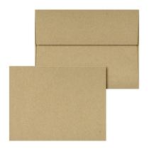 Cartões de notas S Superfine Printing Kraft, pacote com 25 envelopes