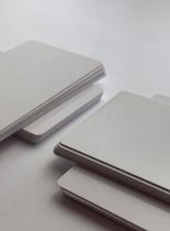 cartões de PVC Branco, 50 Un. 0,76mm padrão mundial cartões de PVC Branco, 50 Un. 0,76mm padrão mundial