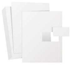 Cartões de visita Better Office Products Premium 65lb 1000CT Cartões de visita Better Office Products Premium 65lb 1000CT