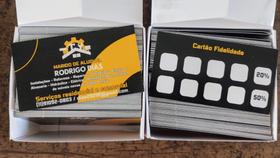 CARTÕES DE VISITA PERSONALIZADOS 100 unidades FRENTE E VERSO CARTÕES DE VISITA PERSONALIZADOS 100 unidades FRENTE E VERSO