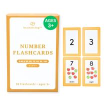 Cartões didáticos pré-escolares Brainstrong 54 Number & Math Cards